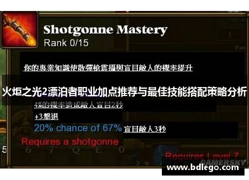 火炬之光2漂泊者职业加点推荐与最佳技能搭配策略分析
